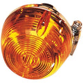 K&S DOT Turn Signal Assembly Dual Filament Front Chrome Amber #25-1045 for Honda