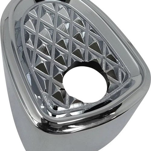 Covingtons Diamondback Ignition Switch Cover Chrome #C3050-C Harley Davidson