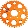 Renthal 415 Ultralight Aluminum Rear Sprocket 38T Orange 480--415-38P-OR