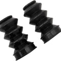 Drag Specialties Rubber Fork Boots Black 39mm 5"