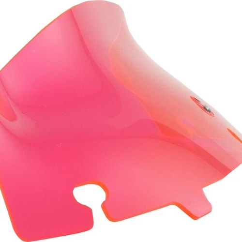 Klock Werks Ice Kolor Flare Windshield 6.5" Red #KWW-01-0645 Harley Davidson