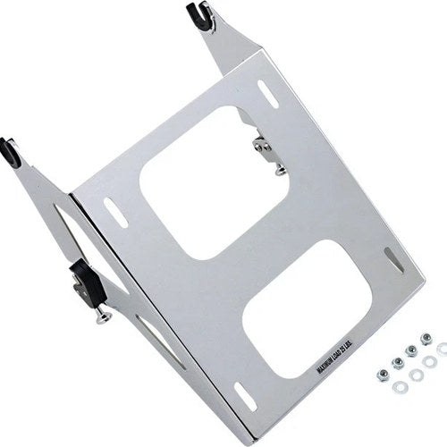 Cobra Two-Up Tour Pack Mount Kit Chrome 602-2702 Harley Road/Street Glide