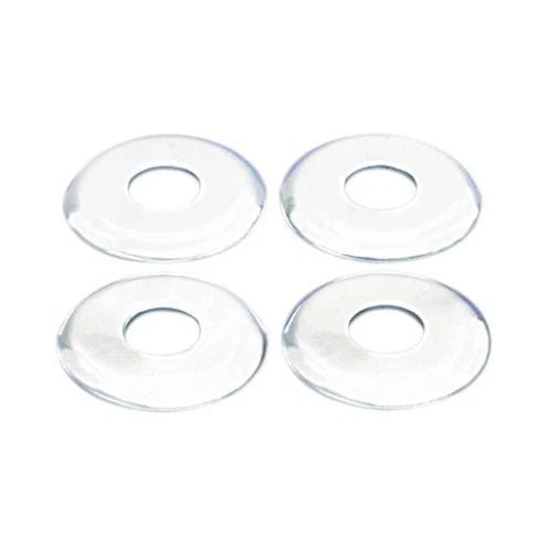 DS Handlebar Damper Washers Chrome 4-Pack Harley Davidson #139066