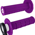 Odi MX V2 Lock-On Half Waffle Grips 7/8" Purple