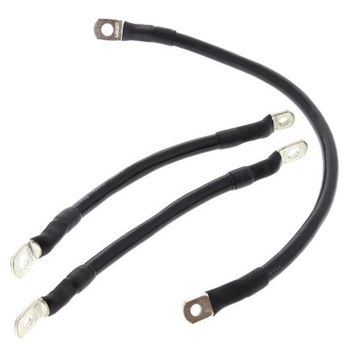 All Balls Battery Cable Kit Black #79-3005-1 Harley Davidson Dyna