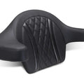 Mustang Deluxe Extended Arm King Tour Pak Backrest Diamond Stitch #88430