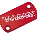 Works Connection Front Brake Master Cylinder Cover Red #21-005 for Honda