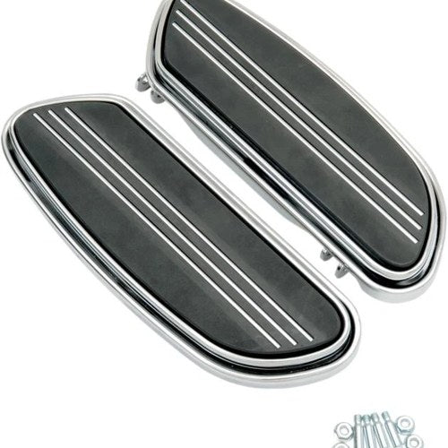 DS Sweeper Driver Floorboards Chrome Harley Davidson