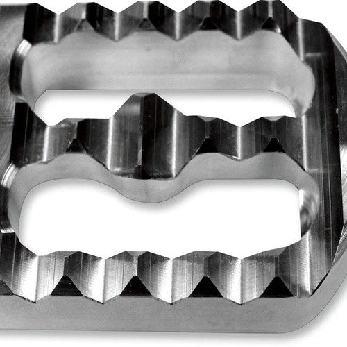 Joker Machine Brake Pedal Cover 2" x 2.5" Clear Harley Davidson Softail/Dyna