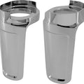 Arlen Ness Method Fork Guards Chrome #120-001 Harley Davidson
