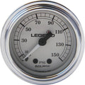 Legends Fairing Mounted LED Backlit Psi Gauge Silver/White Face