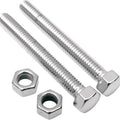 Colony Axle Adjuster Bolts Rear Chrome #9515-2 Harley Davidson