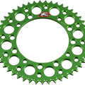 Renthal 420 Ultralight Aluminum Rear Sprocket 49T Green 408U-420-49GEGN