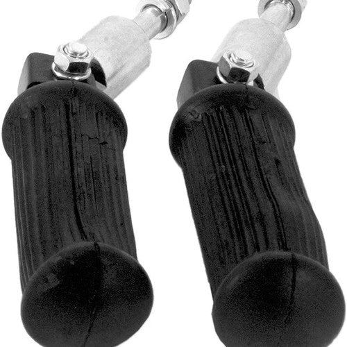 Emgo Universal Folding Footrests 3/8" Mount