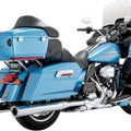 Vance & Hines Hi-Output Slip-On Mufflers Chrome #16455 Harley Davidson