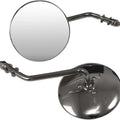 Emgo Universal Steel Mirrors 4" Chrome