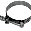 Shindy Stainless Steel Heavy-Duty T-Bolt Exhaust Clamp 2.13"-2.37"