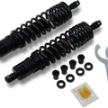 DS 12" Ride-Height Adjustable Shocks Heavy Duty Black #187123 Harley Davidson