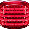 Custom Dynamics ProBEAM Squareback LED Taillight with Top Tag Light Red Pbtlsbwr