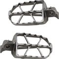 Moose ND Series Footpegs Silver fits Honda CRF50F/CRF70F
