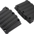 Arlen Ness 10-Gauge Rocker Box Top Covers Black #18-256 Harley Davidson