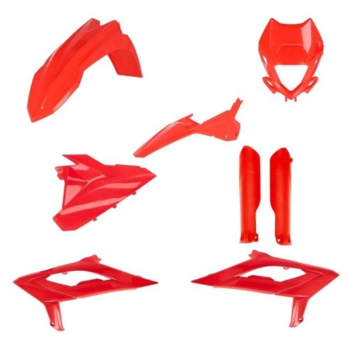 Acerbis Full Plastics Kit 24 Orange #2979470275 Beta 250 RR/300 RR