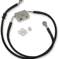 DS Extended Front Brake Line Kit Black ABS Only +10" Oversize #3300565