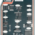Colony Show Bike Motor Mount Bolt Kit Chrome Socket-Head #1001P Harley Davidson