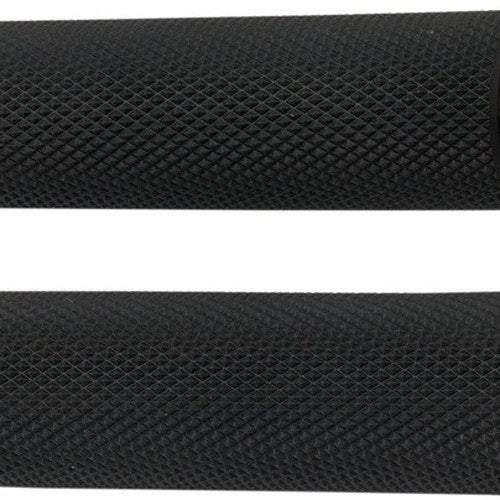 Arlen Ness Knurled Fusion Grips Chrome #07-324 Harley Davidson