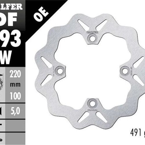 Galfer Wave Rotor Rear #DF193W for Kawasaki