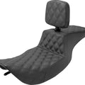 Saddlemen Tour Step-Up LS Seat With Backrest #284631 Harley Davidson