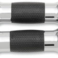 Avon Gel Grips Chrome For Cable Throttle #GEL-70-CH Harley Davidson