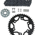 Vortex Wss Warranty Chain & Sprocket Kit 16/43T Black CK6402 for Suzuki GSX-R600