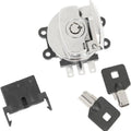 DS Side Hinge Ignition Switch Chrome Harley Davidson #145408