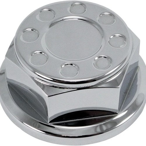 Joker Machine Steering Stem Nut Chrome #10-015C Harley Davidson Dyna