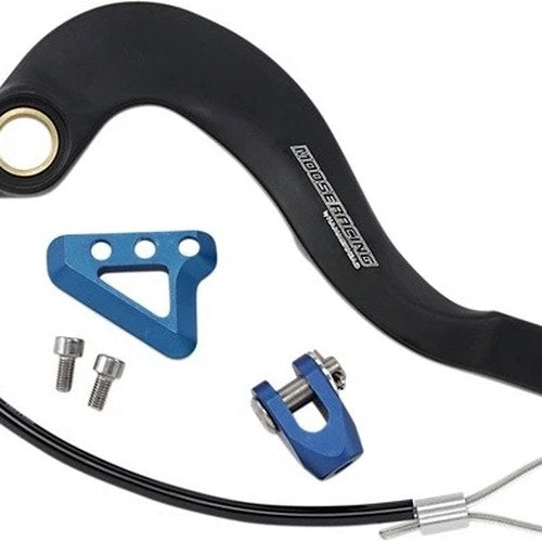 Moose Brake Pedal Blue #99556 Yamaha YZ250F 4-Stroke/YZ250FX 4-Stroke