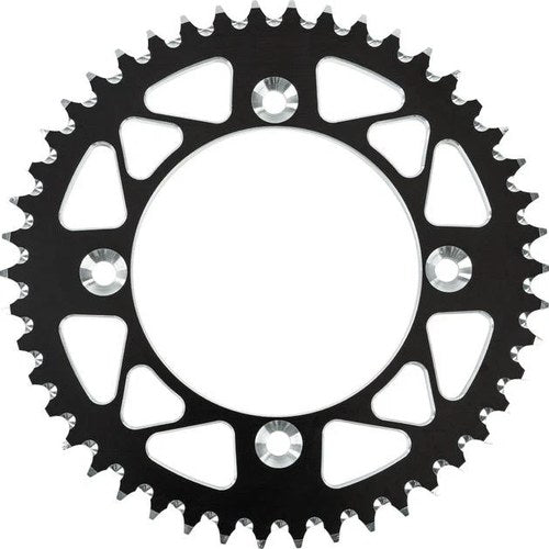 Fire Power Aluminum Rear Sprocket 428 48T Black for Suzuki/Yamaha YZ85/RM85/RM80