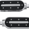 Kuryakyn Heavy Industry Pegs with Male Mount Adapters Chrome #7031