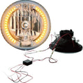 Headwinds 7" Headlamp with LED Turn Signals & Control Module LED Headlight