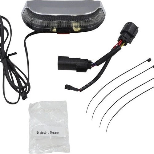 Ciro Crown Taillight with Lightstrike Lighting Chrome Smoke Lens #40153