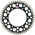 Renthal 520 TwinRing Rear Sprocket 52T Black #2240-520-52GPBK
