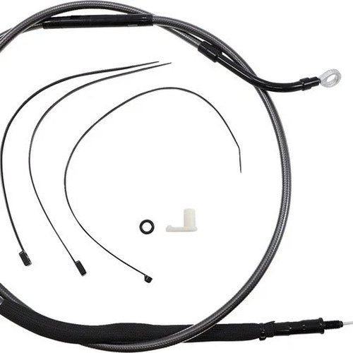 Magnum Alternate Length Black Pearl Clutch Cable 69-3/4" 42364HE Harley Davidson