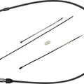Drag Specialties Bent Tube Upper Clutch Cable 43"L Black/Black #264535
