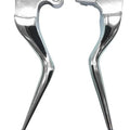 HardDrive Custom Smooth Lever Set Chrome #053830 Harley Davidson Sportster