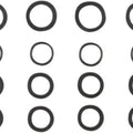 Cometic Push Rod Tube Seal Set Harley-Davidson Shovelhead 1966-1978