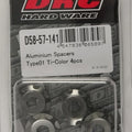 Drc Hard Ware Type 1 Aluminum Spacer M6 x 12mm Titanium 4-Pack