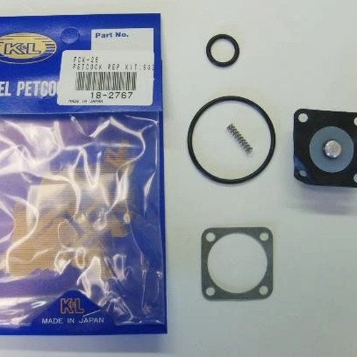 K&L Fuel Petcock Rebuild Kit fits Suzuki GSX600F Katana 600/GSX750F Katana 750