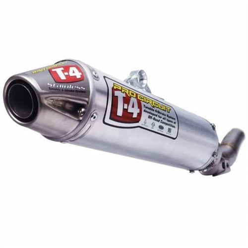 Pro Circuit T-4 Slip-On Exhaust Stainless Steel Aluminum Honda XR650L/XR600R