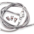 GBrakes 3-Line Brake Line Kit Front Clear FK003D881-3 for Honda CB1100 2013-2014