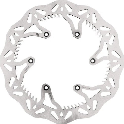 GBrakes Solid Wave Brake Rotor 270mm Front Silver #GBD9028X for Yamaha/Suzuki